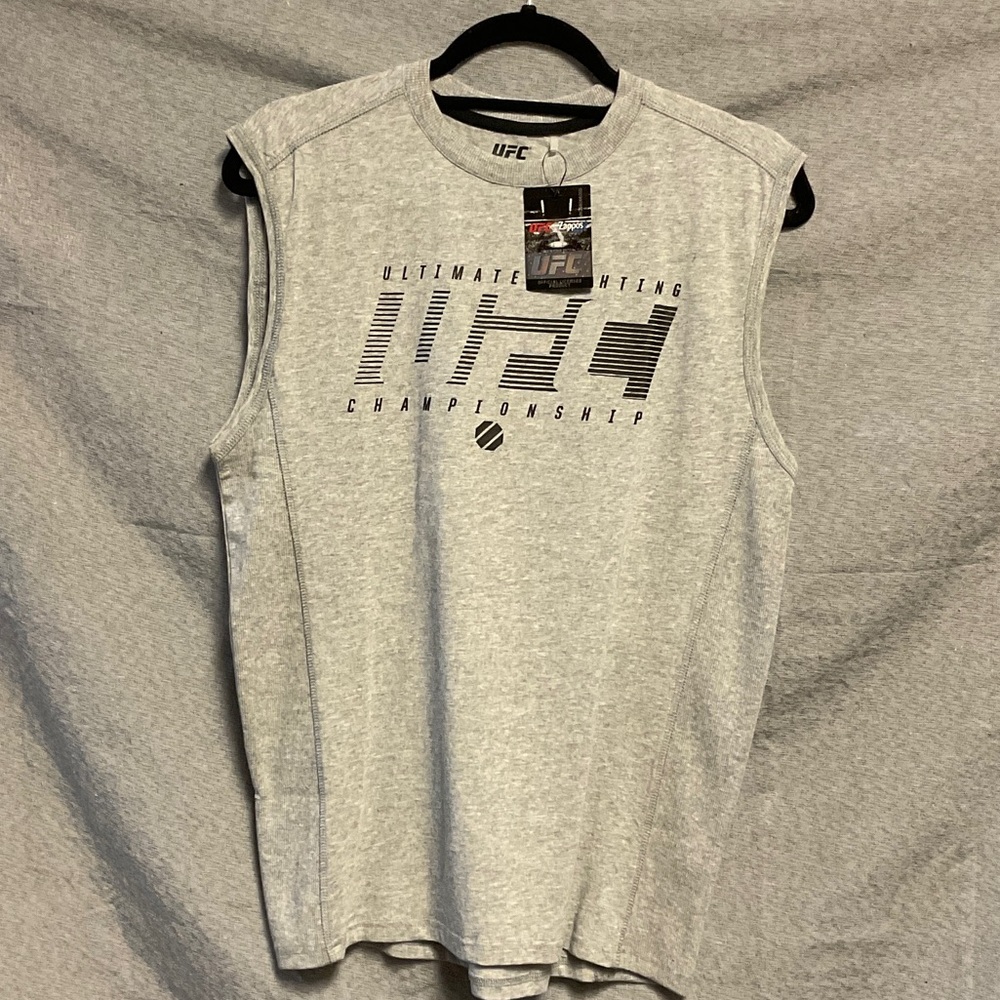 UFC Light Gray Men's Tank Top